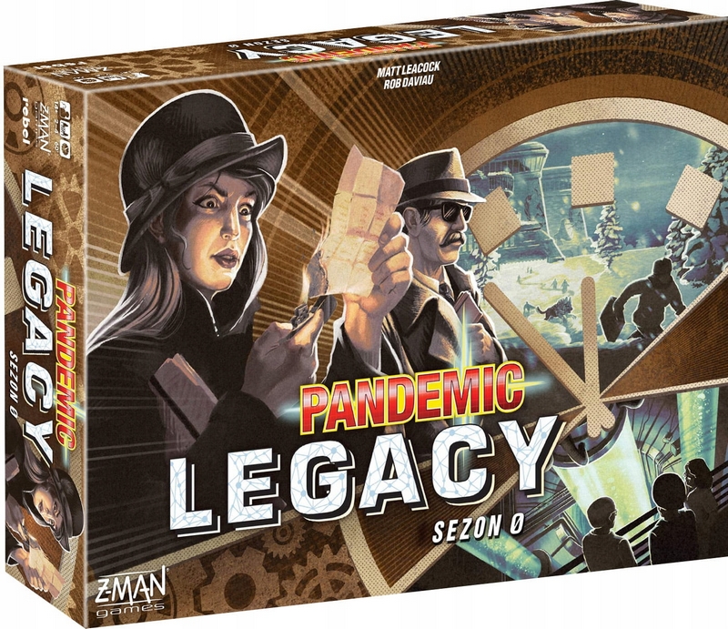 Pandemic Legacy: Rebelská stolová hra 0. série